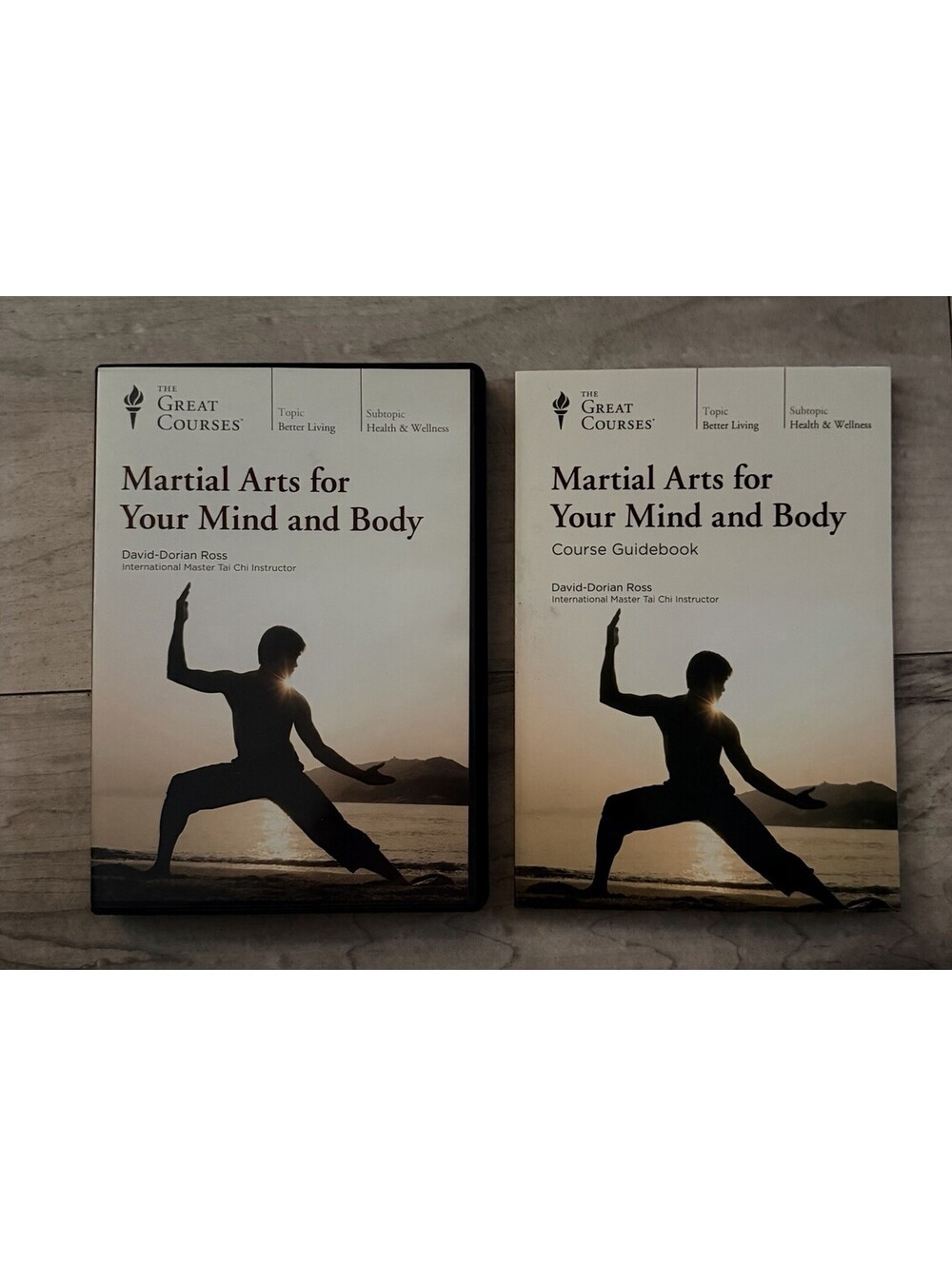 Martial Arts for Your Mind and Body Great Courses DVD and Guidebook